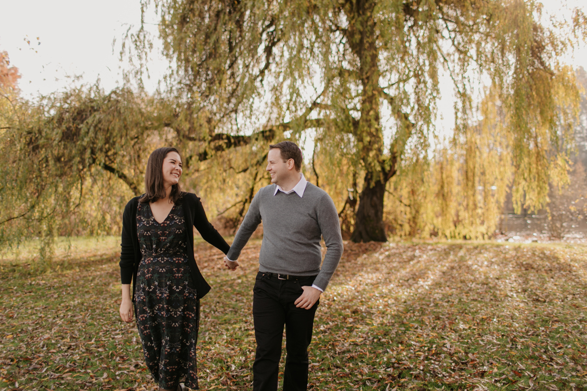 jericho beach engagement photos
