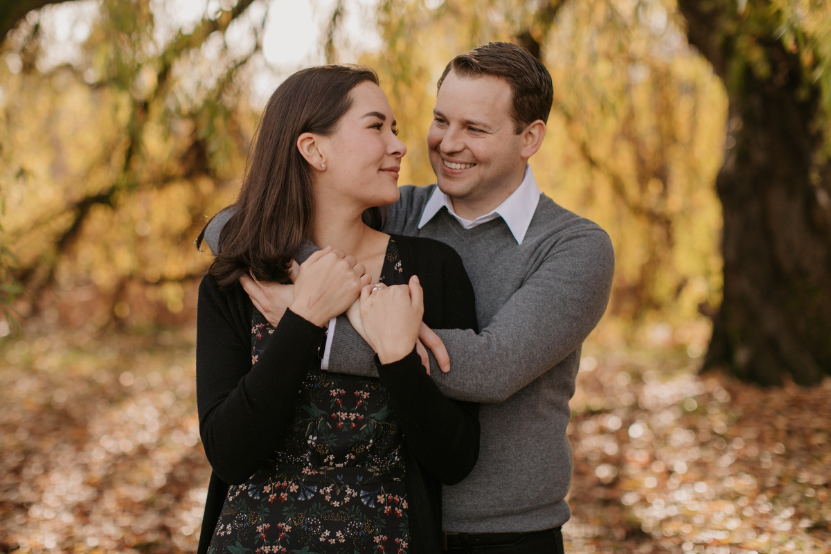 jericho beach engagement photos