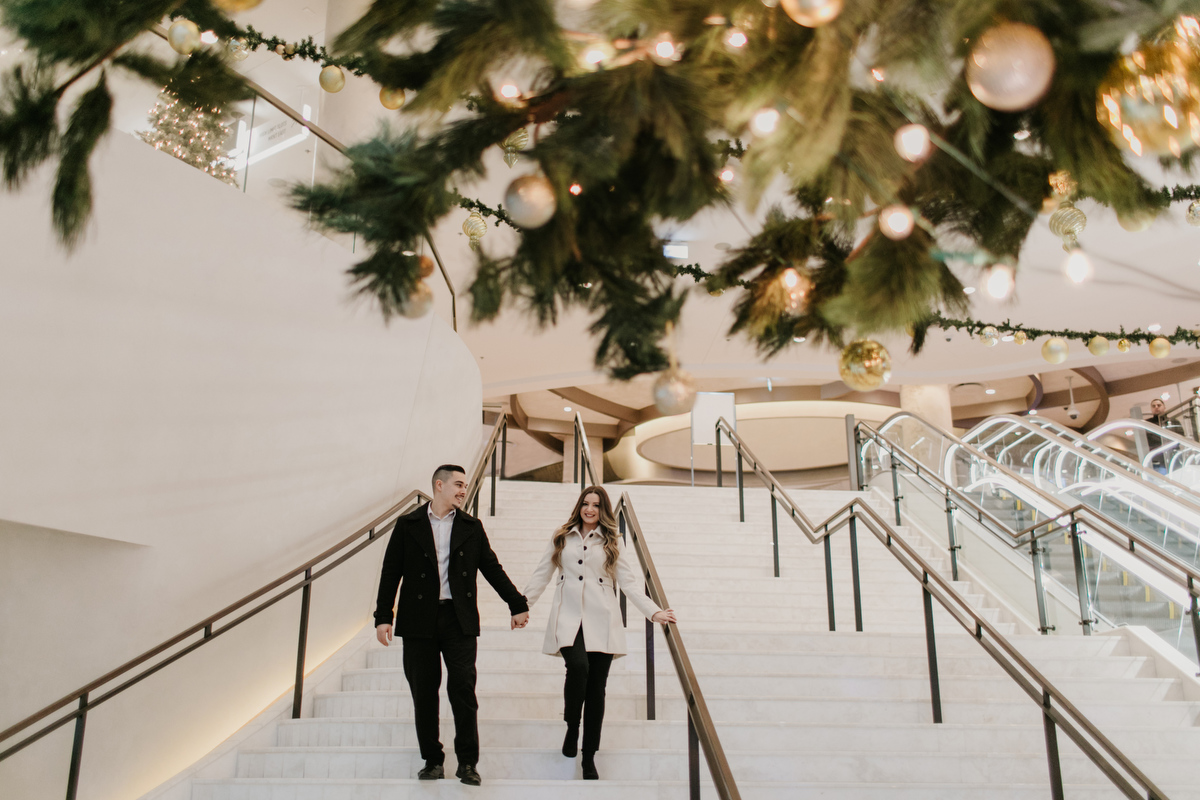 downtown vancouver engagement photos