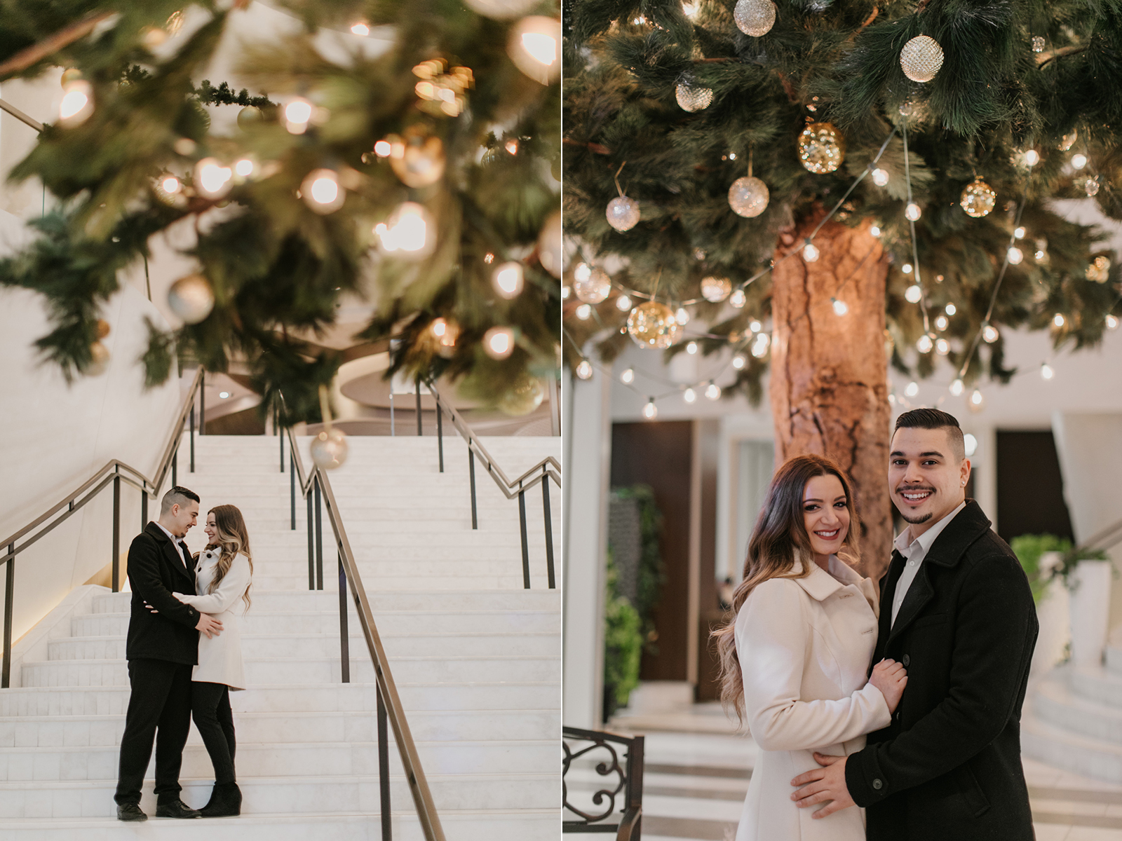 downtown vancouver engagement photos