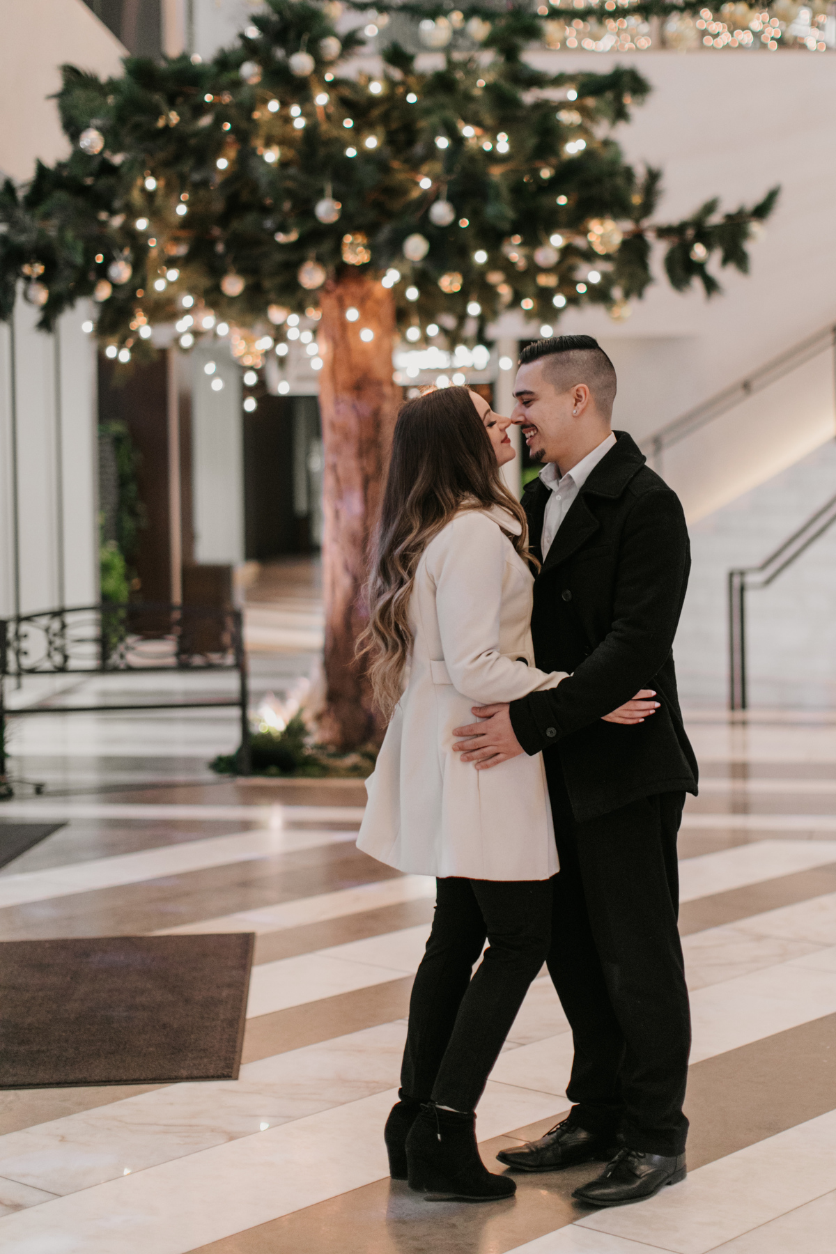 downtown vancouver engagement photos