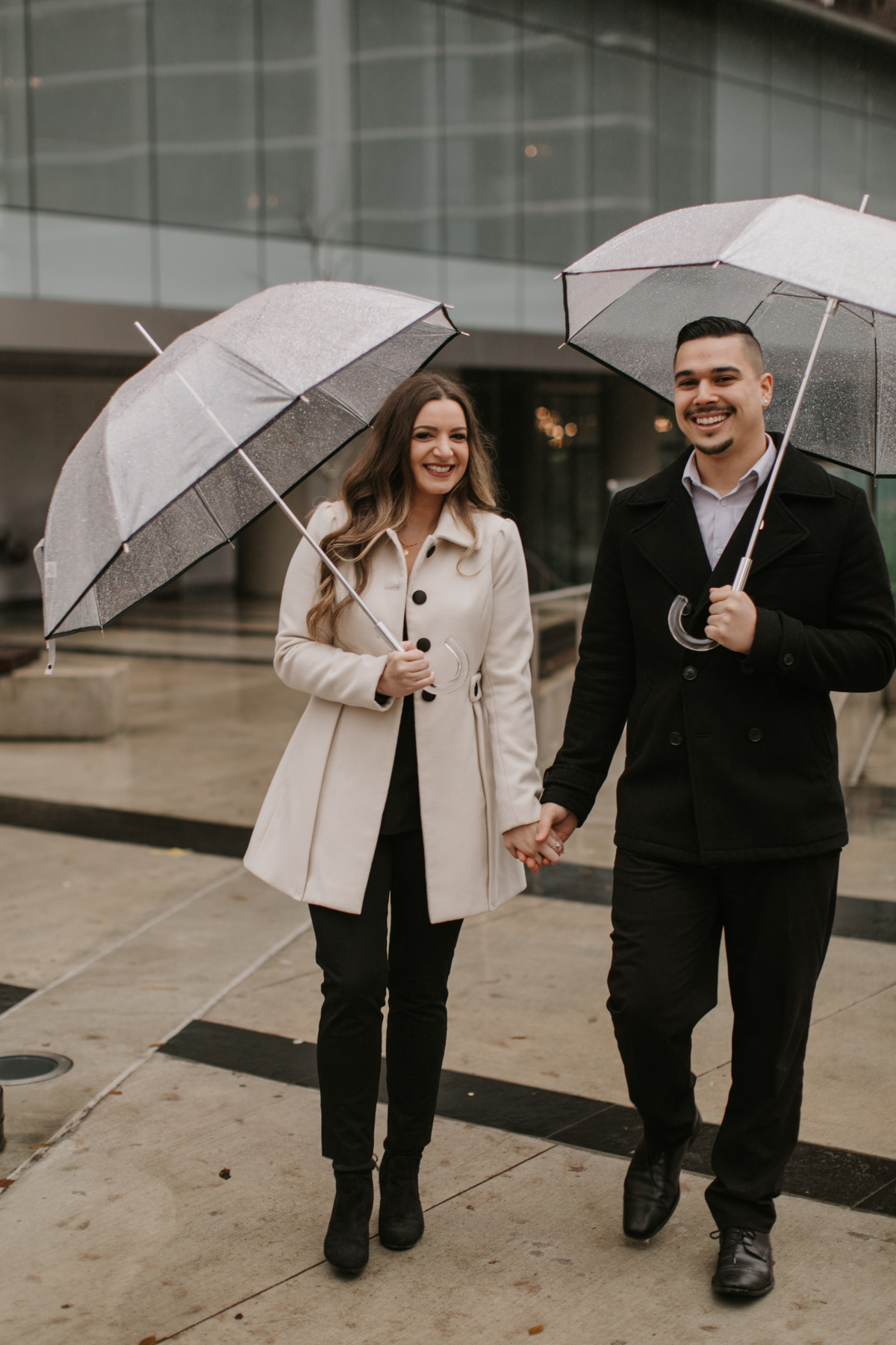 downtown vancouver engagement photos