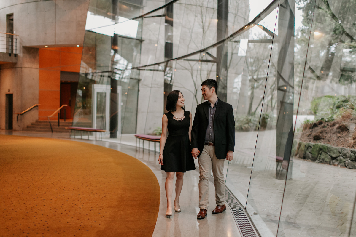 ubc engagement session springtime