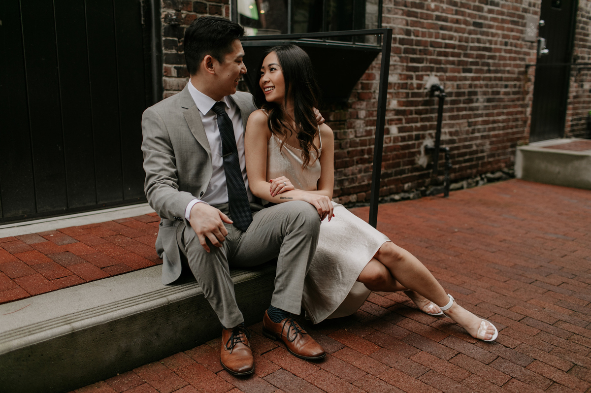 Gastown Engagement Photos