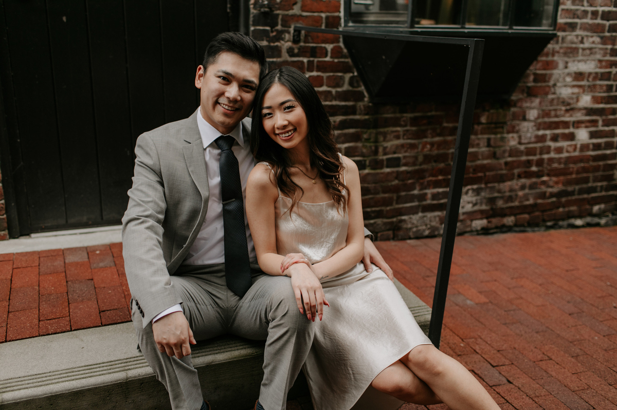 Gastown Engagement Photos