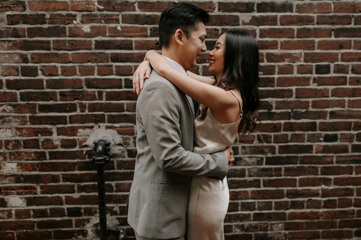 Gastown Engagement Photos