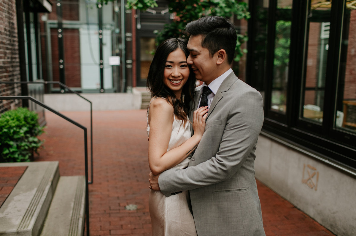 Gastown Engagement Photos