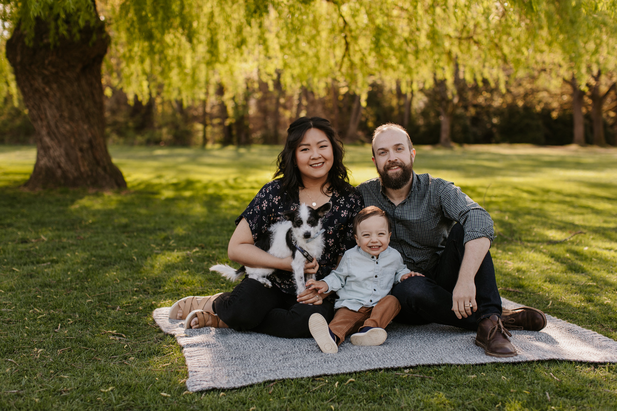 Jericho Beach Family Photos