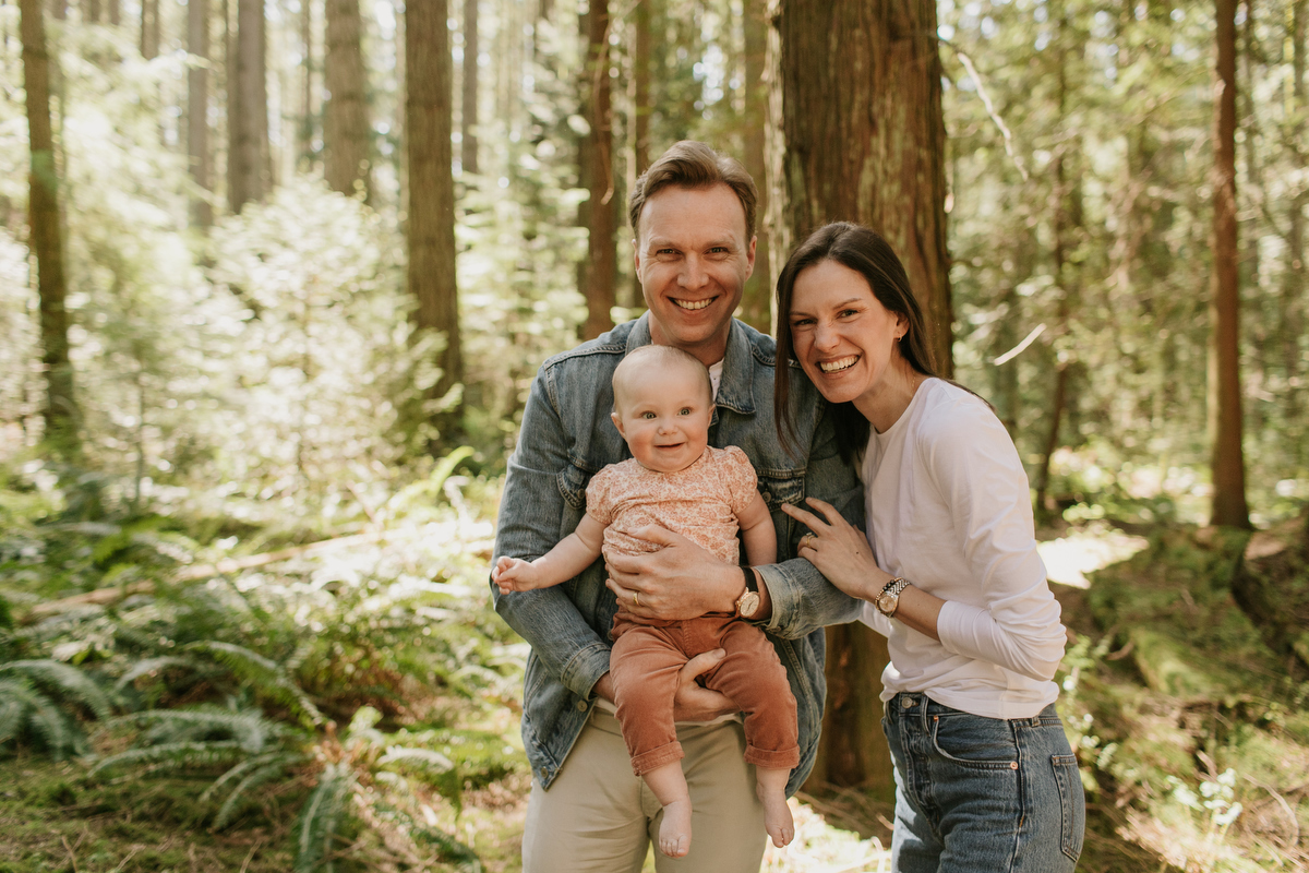 Pacific Spirit Park Family Photos