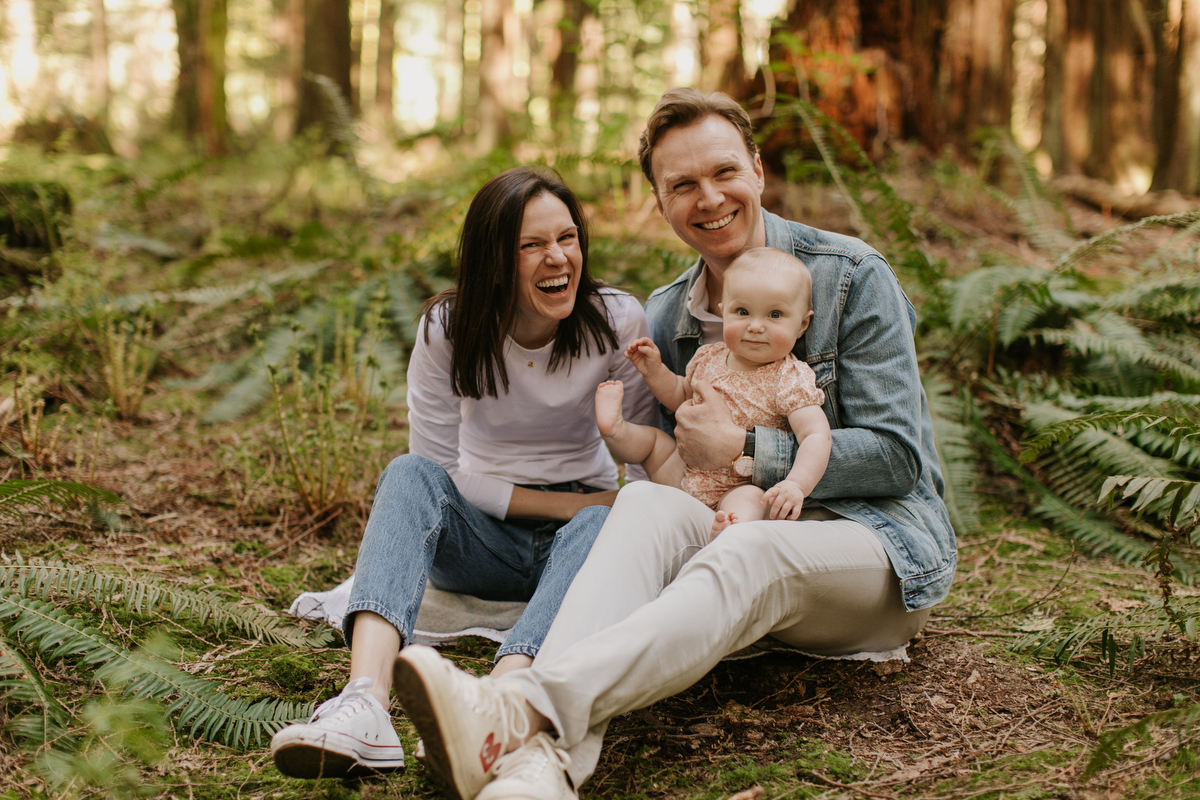 Pacific Spirit Park Family Photos