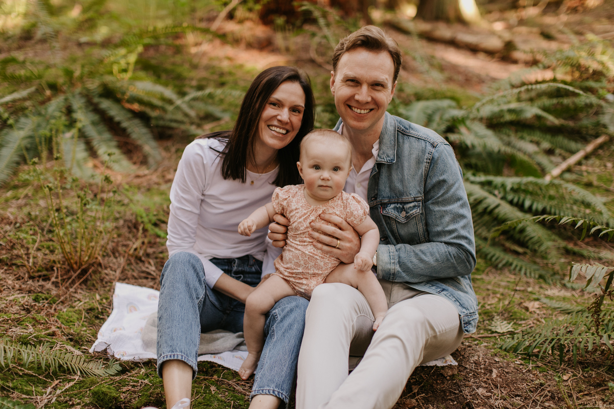 Pacific Spirit Park Family Photos