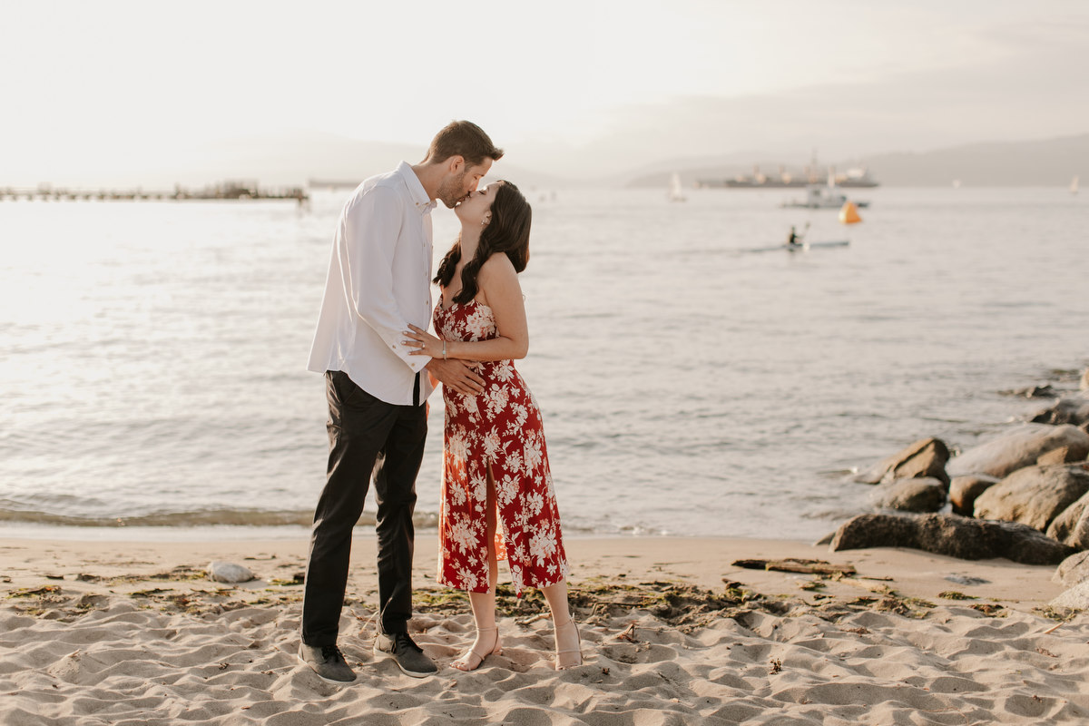 Jericho Beach Engagement Session
