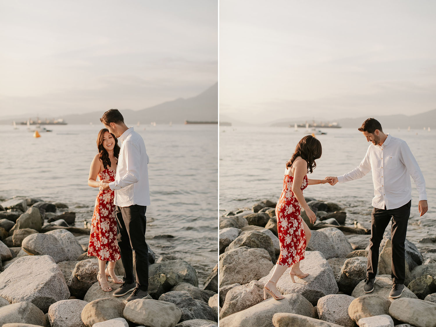 Jericho Beach Engagement Session