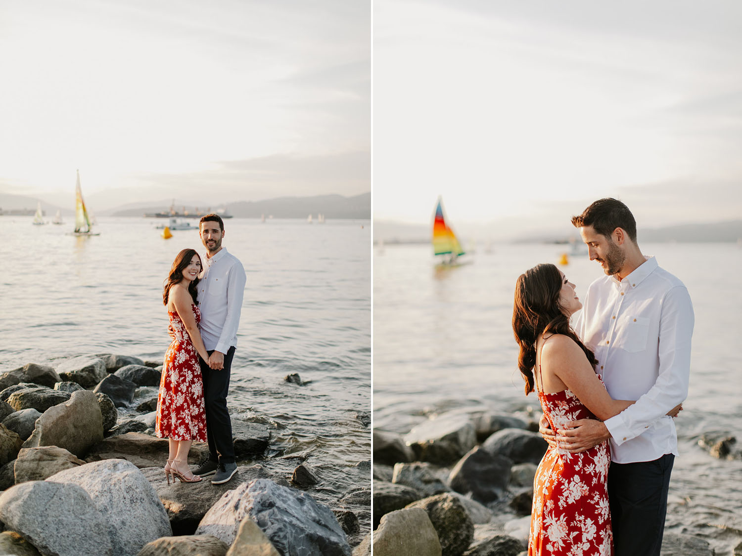 Jericho Beach Engagement Session