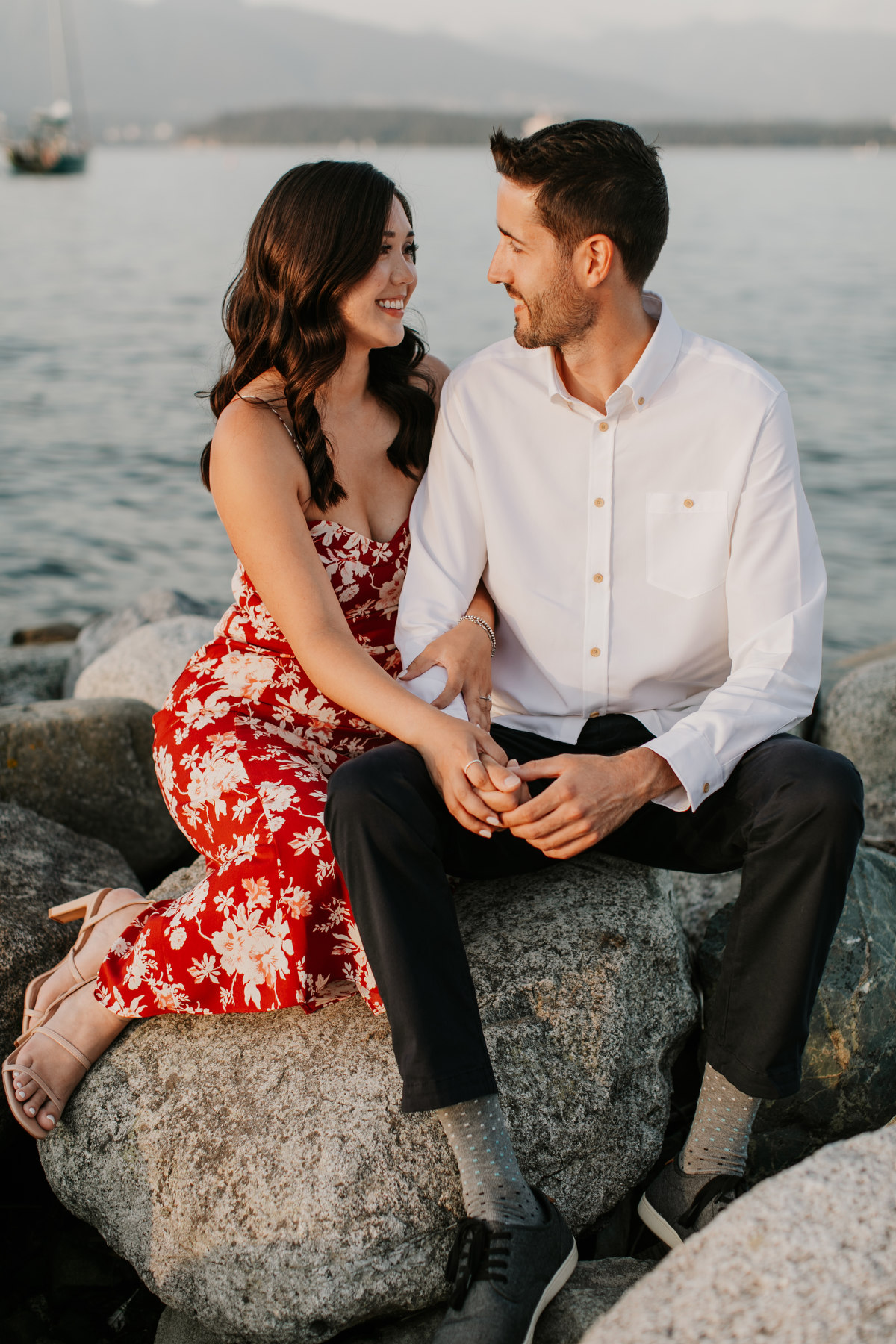 Jericho Beach Engagement Session