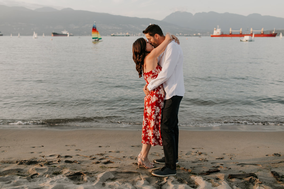 Jericho Beach Engagement Session