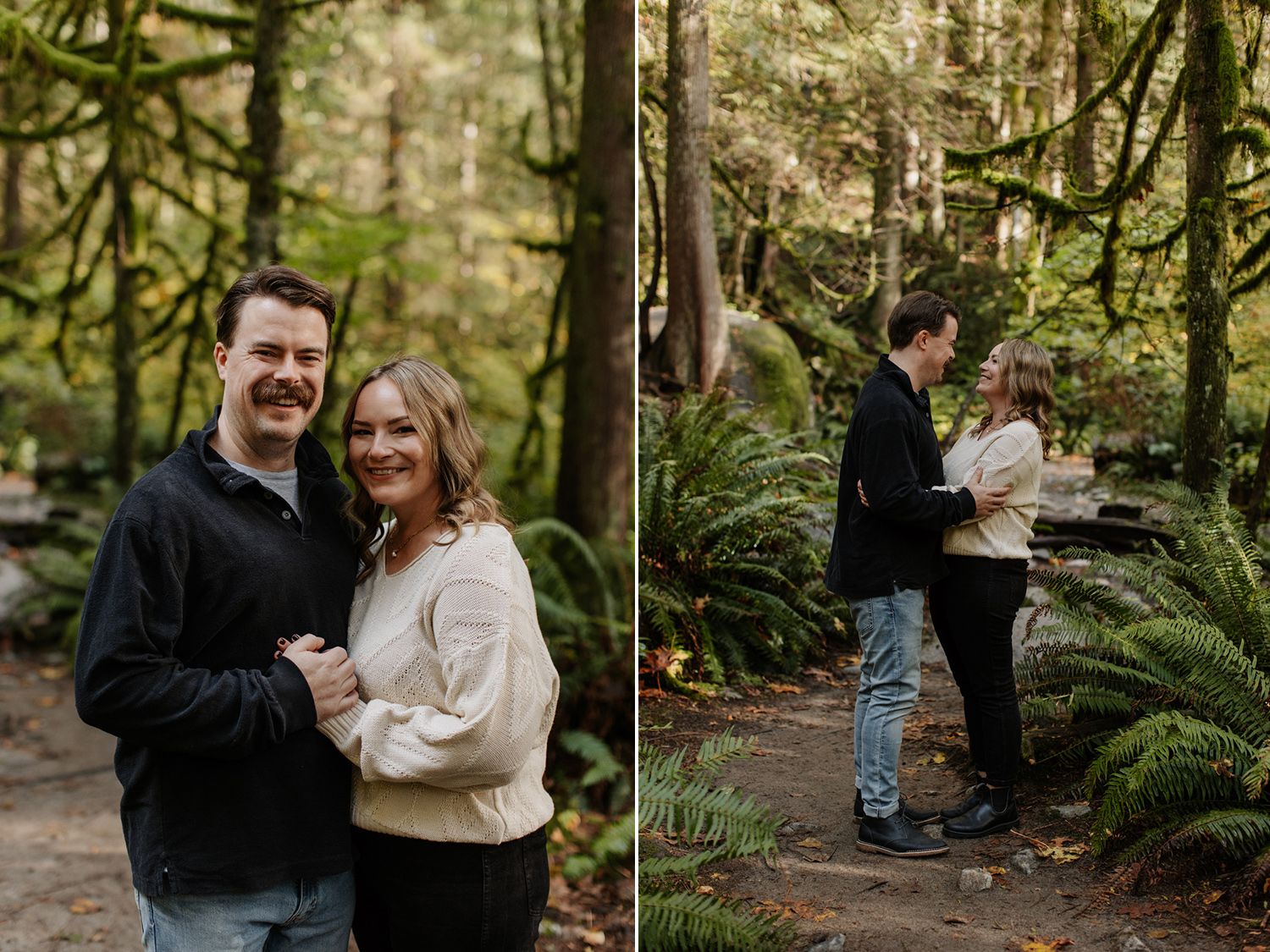Lynn Canyon Engagement Photos