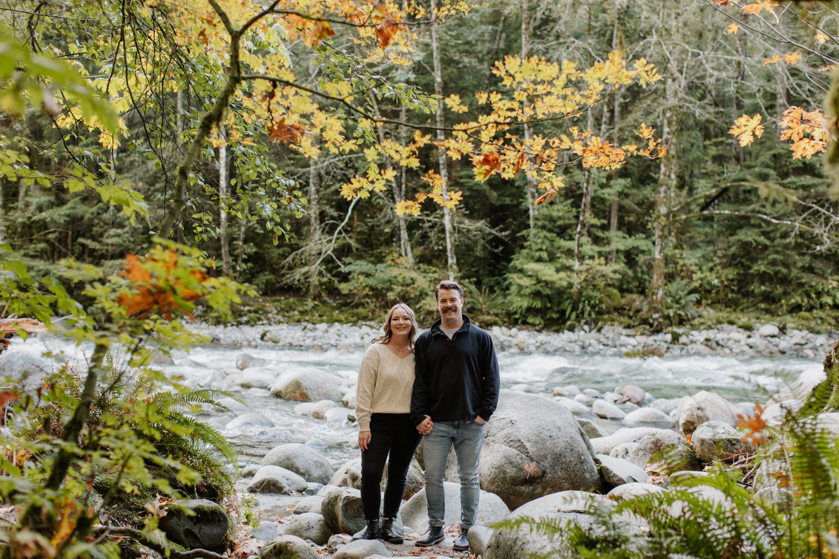 Lynn Canyon Engagement Photos