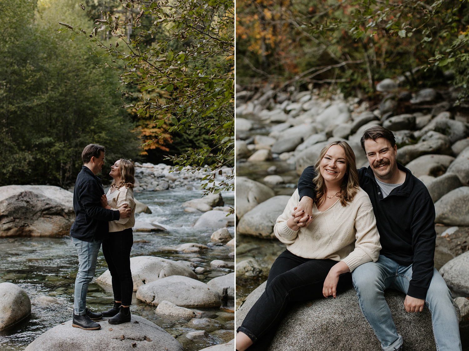 Lynn Canyon Engagement Photos