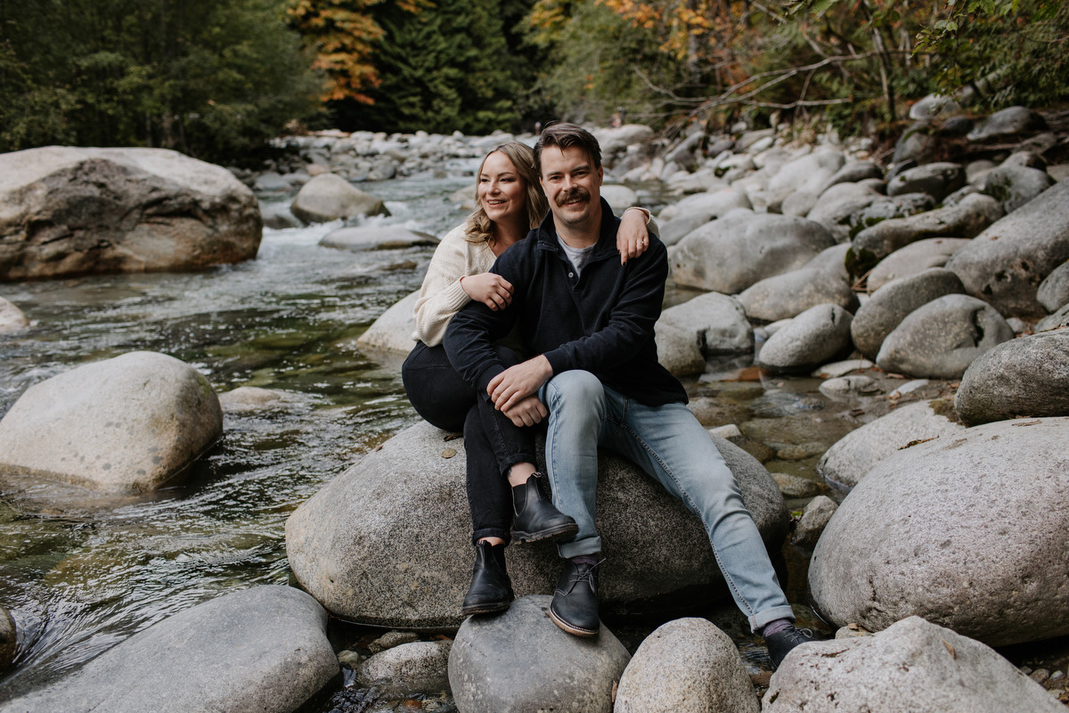 Lynn Canyon Engagement Photos