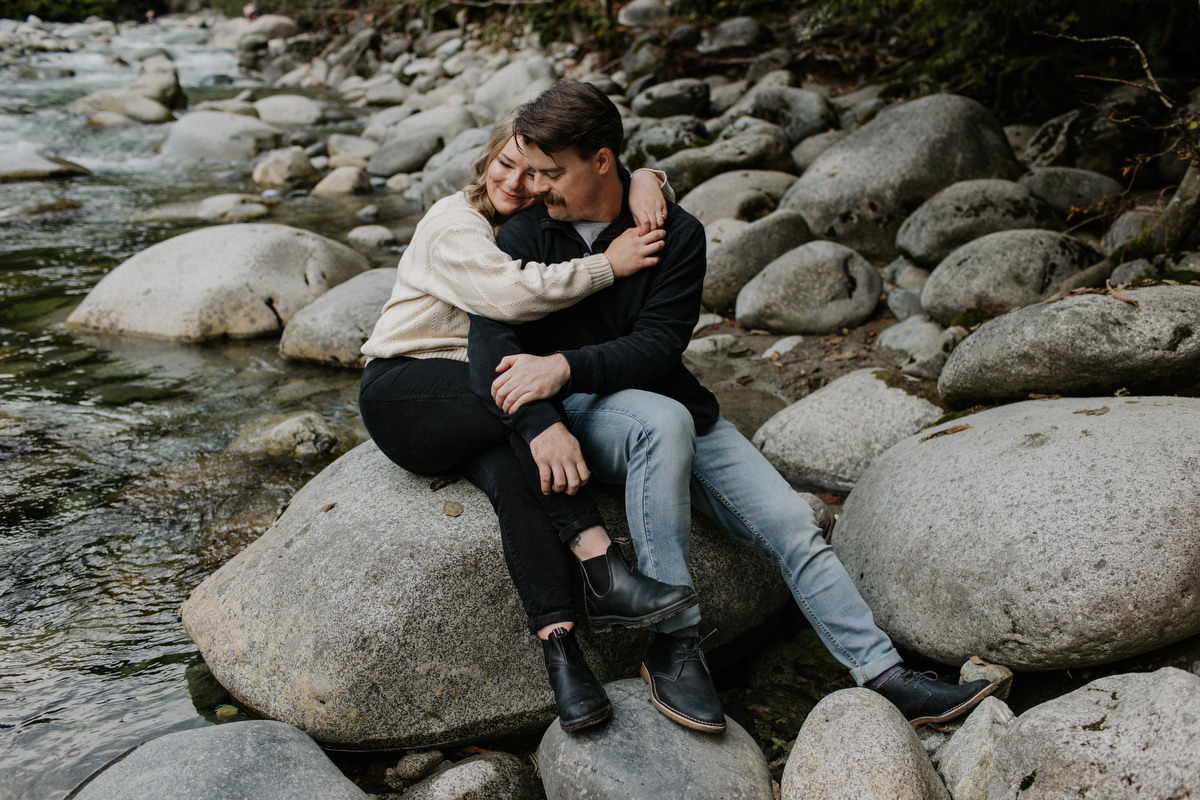 Lynn Canyon Engagement Photos