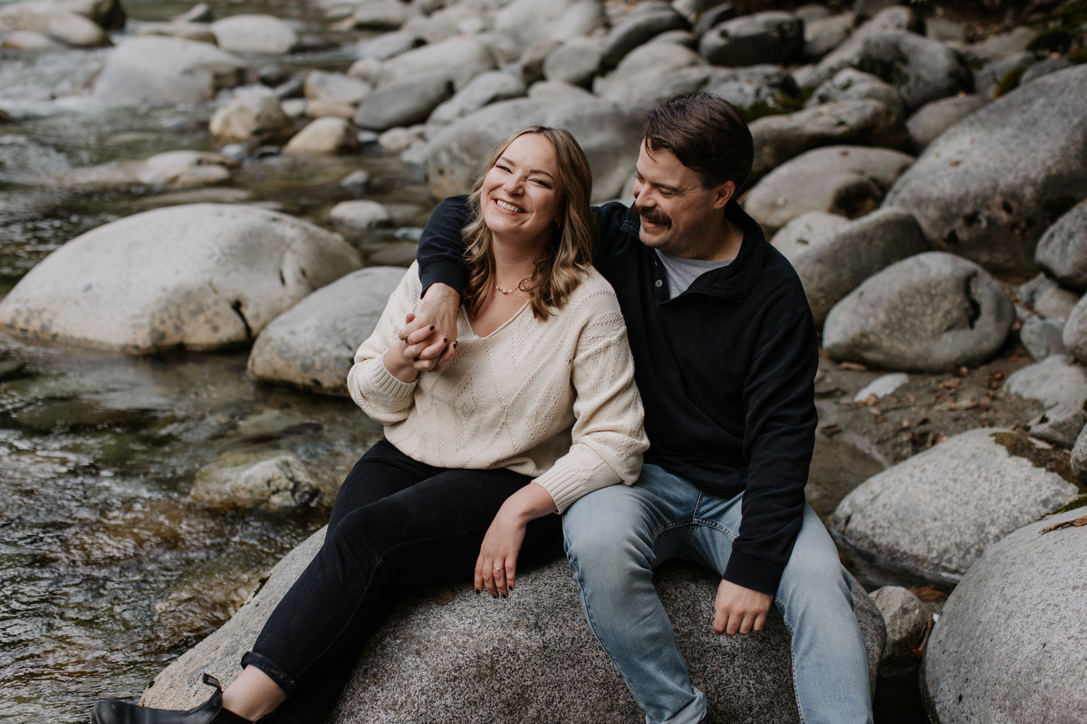 Lynn Canyon Engagement Photos