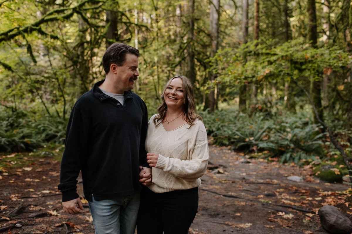 Lynn Canyon Engagement Photos