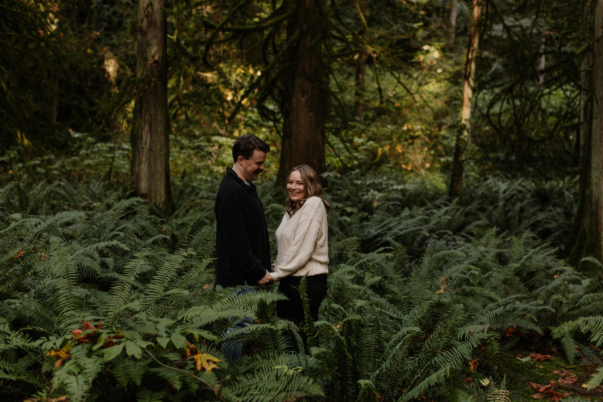 Lynn Canyon Engagement Photos