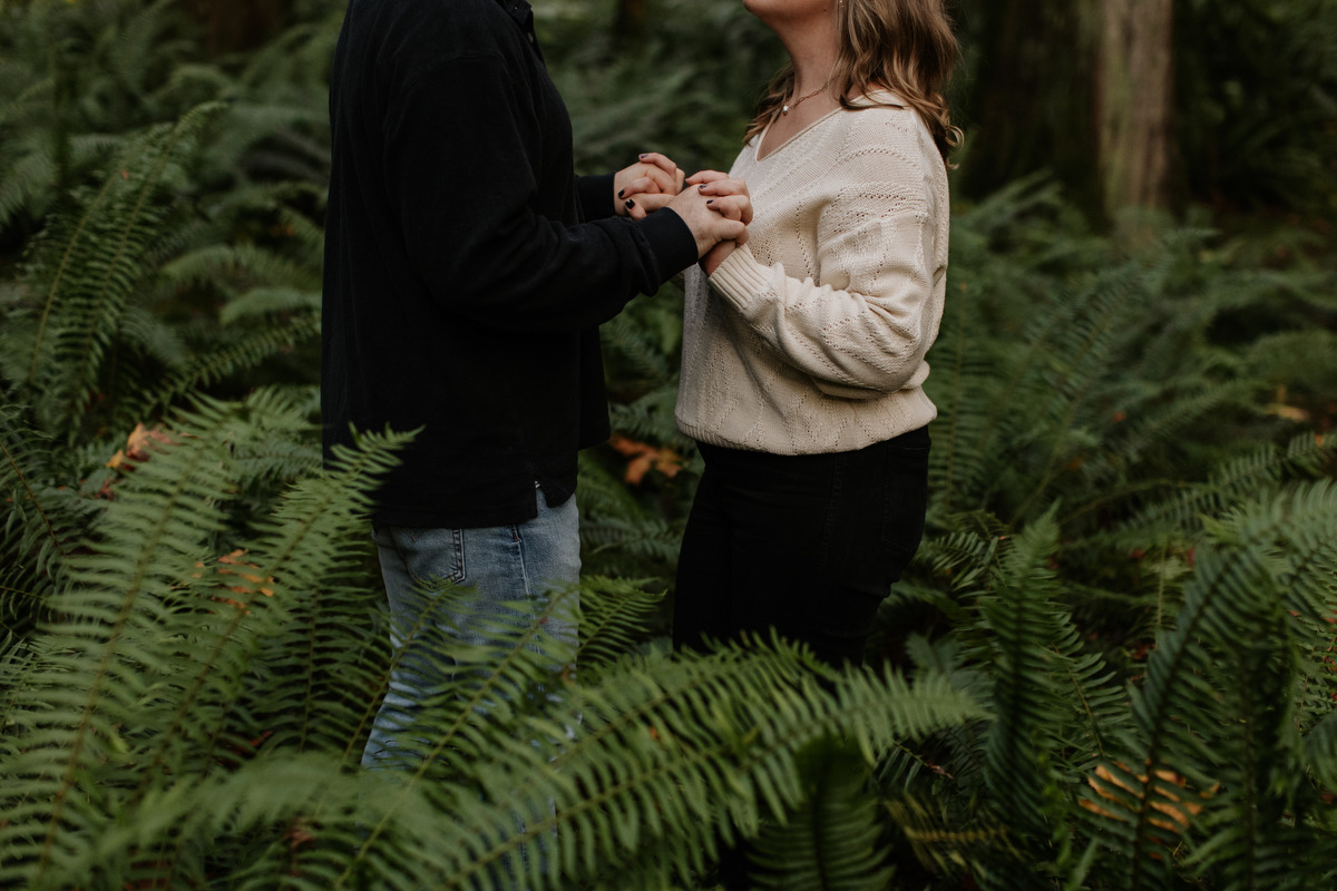 Lynn Canyon Engagement Photos