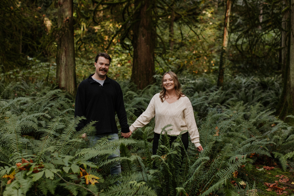 Lynn Canyon Engagement Photos