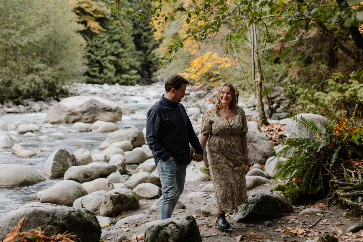 Lynn Canyon Engagement Photos