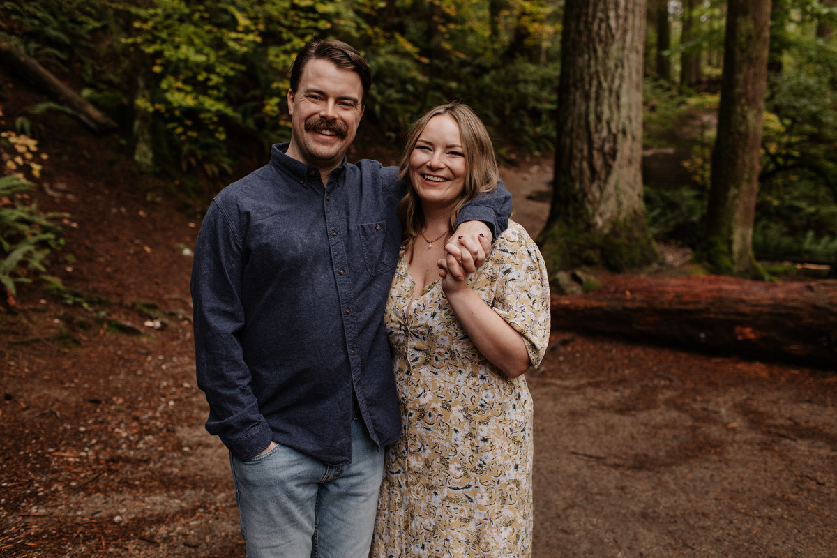 Lynn Canyon Engagement Photos