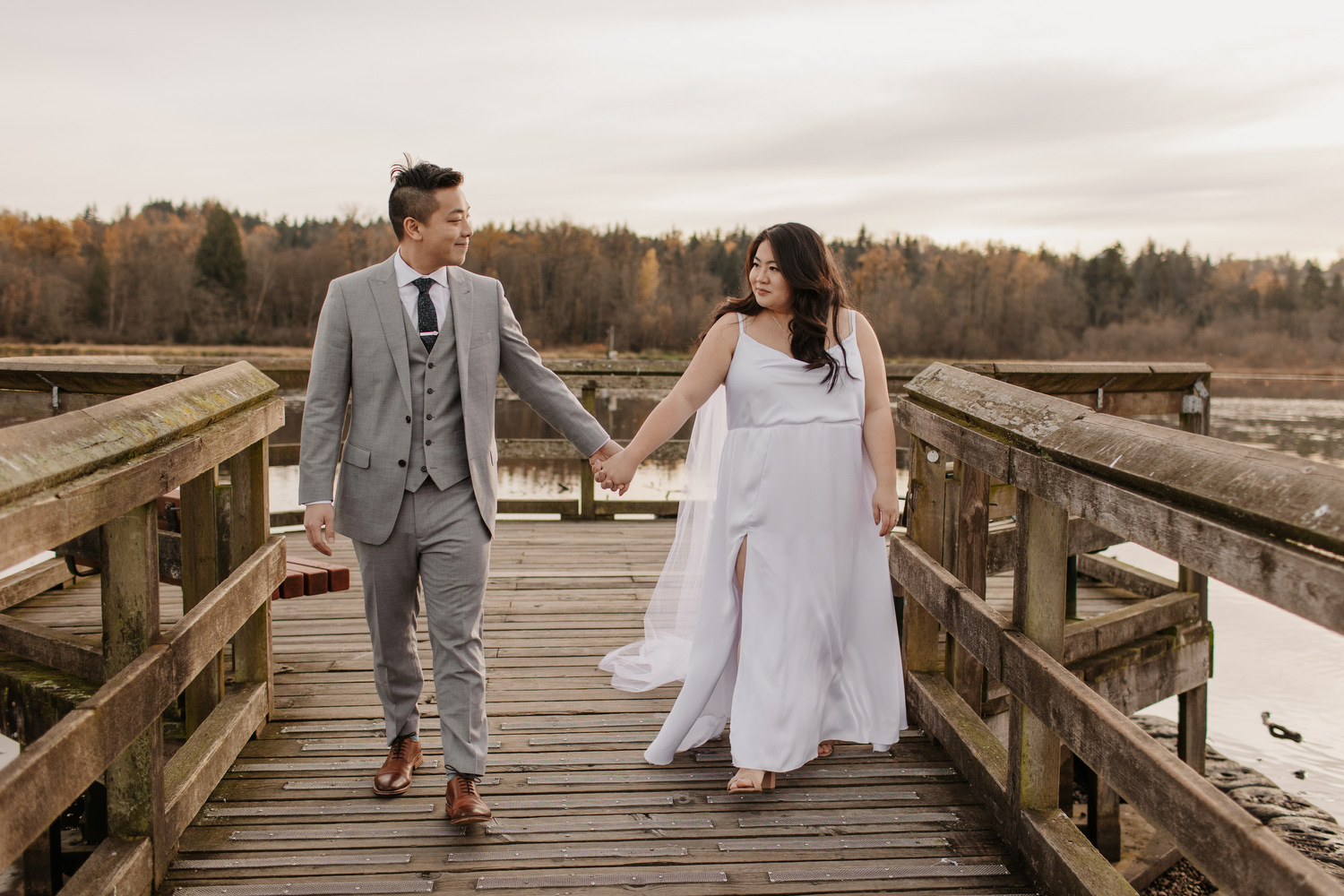 Burnaby Lake Wedding Photos