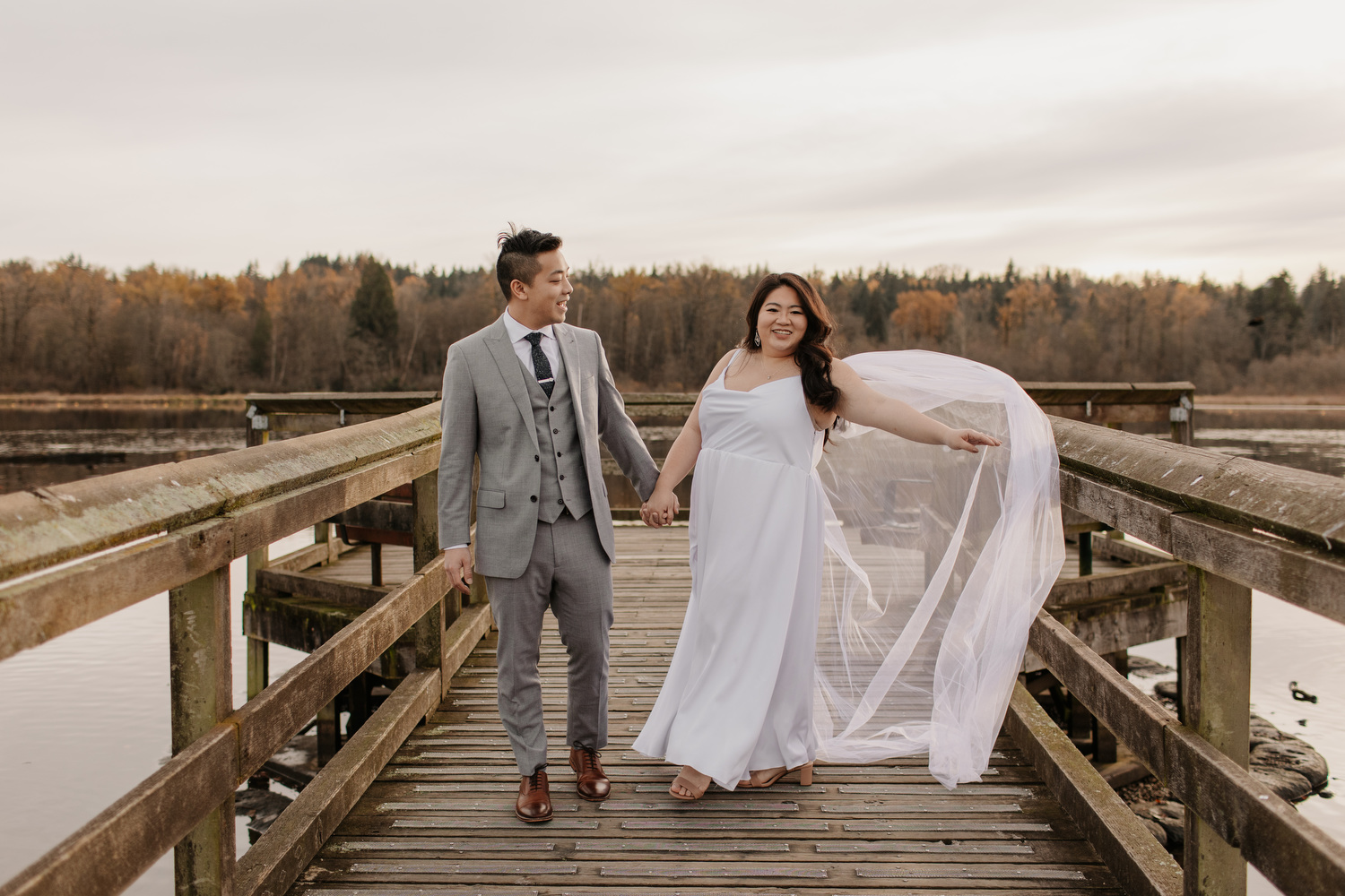 Burnaby Lake Wedding Photos