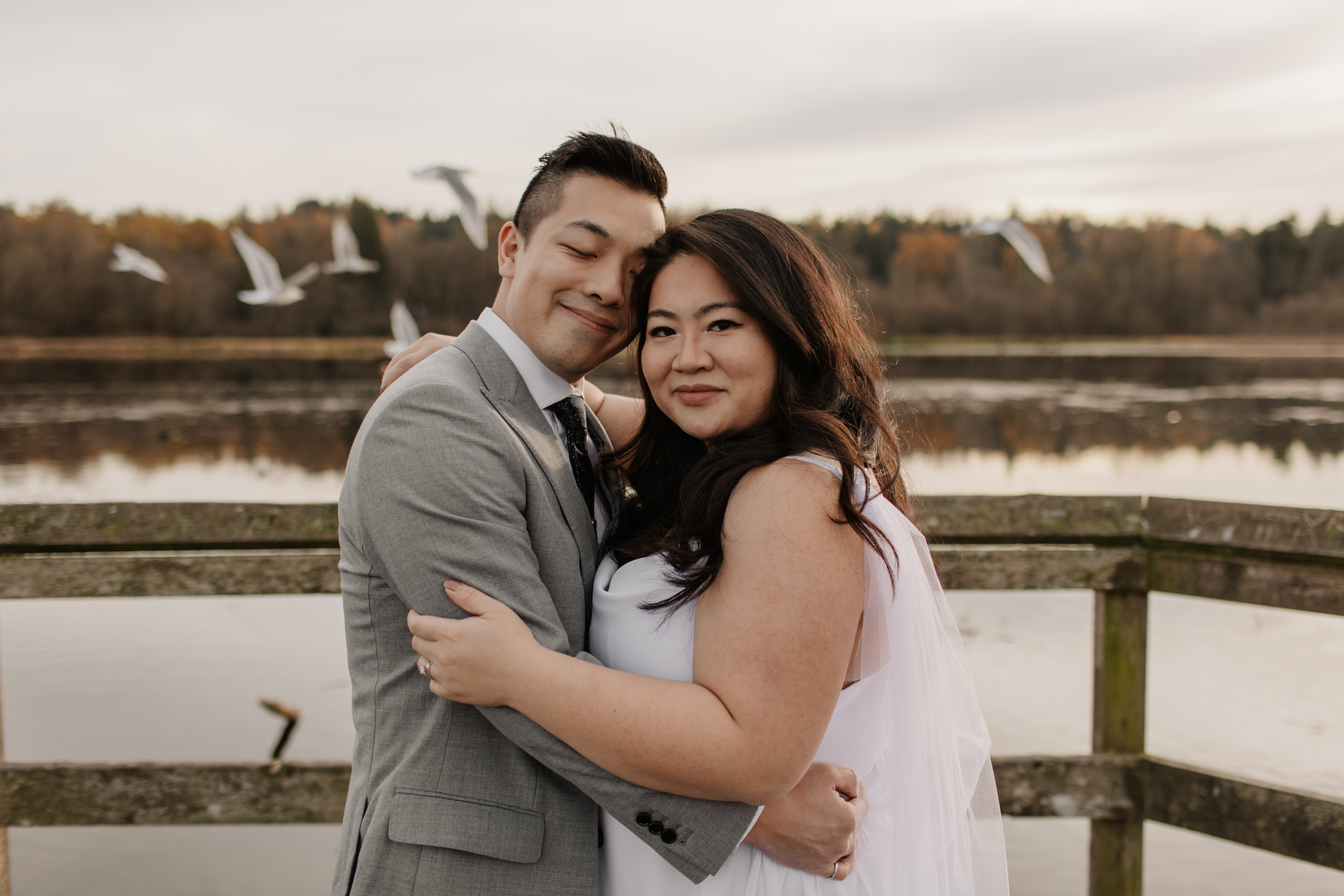 Burnaby Lake Wedding Photos
