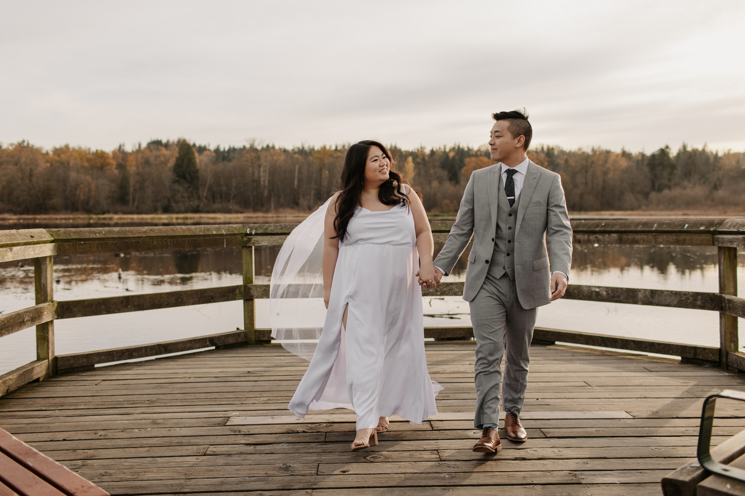 Burnaby Lake Wedding Photos
