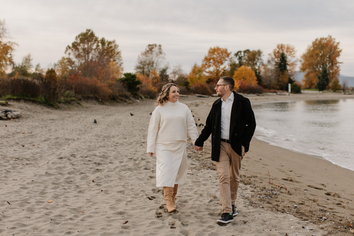 Jericho Beach Engagement Photos