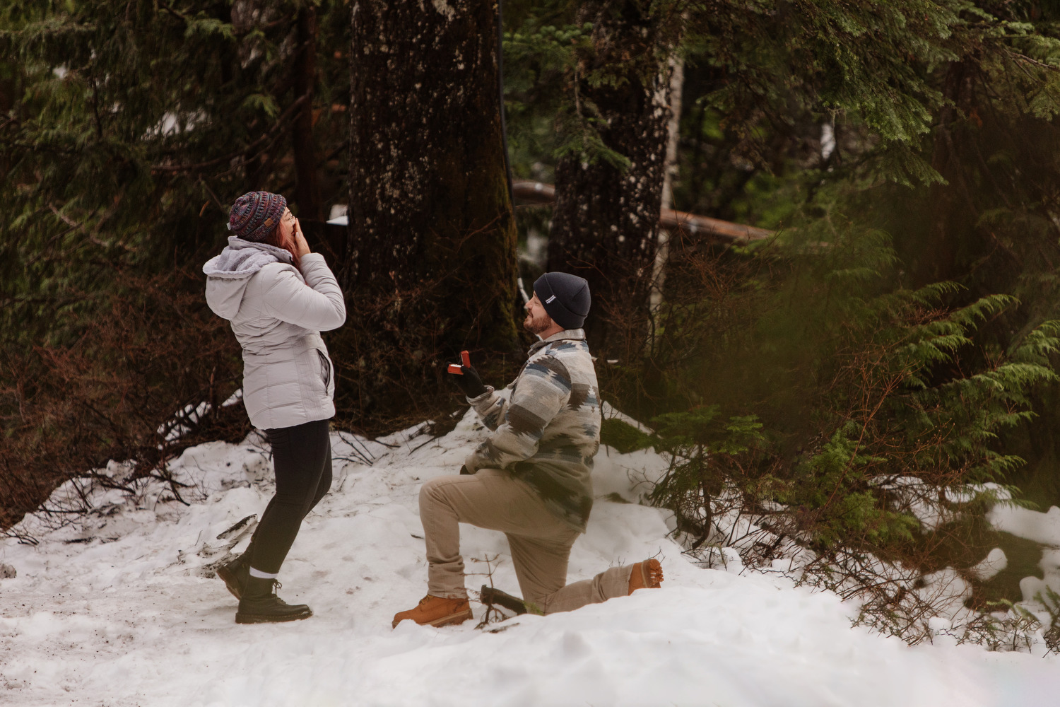 Grouse Mountain Vancouver Proposal Photos
