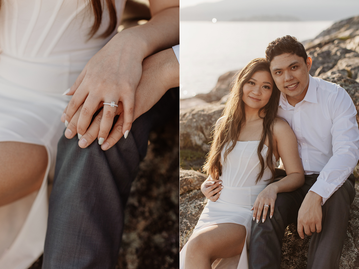 Lighthouse Park Engagement Session