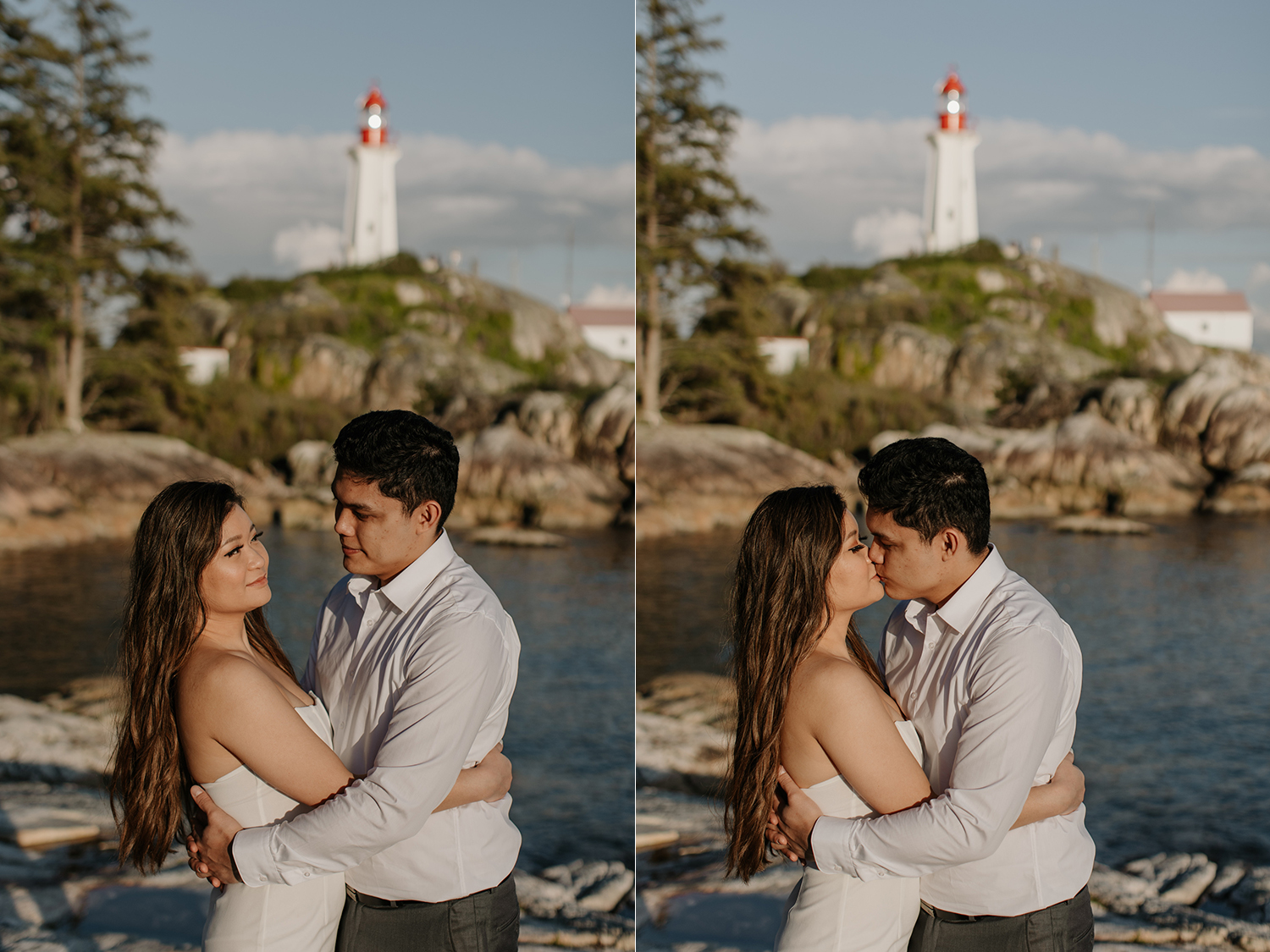 Lighthouse Park Engagement Session
