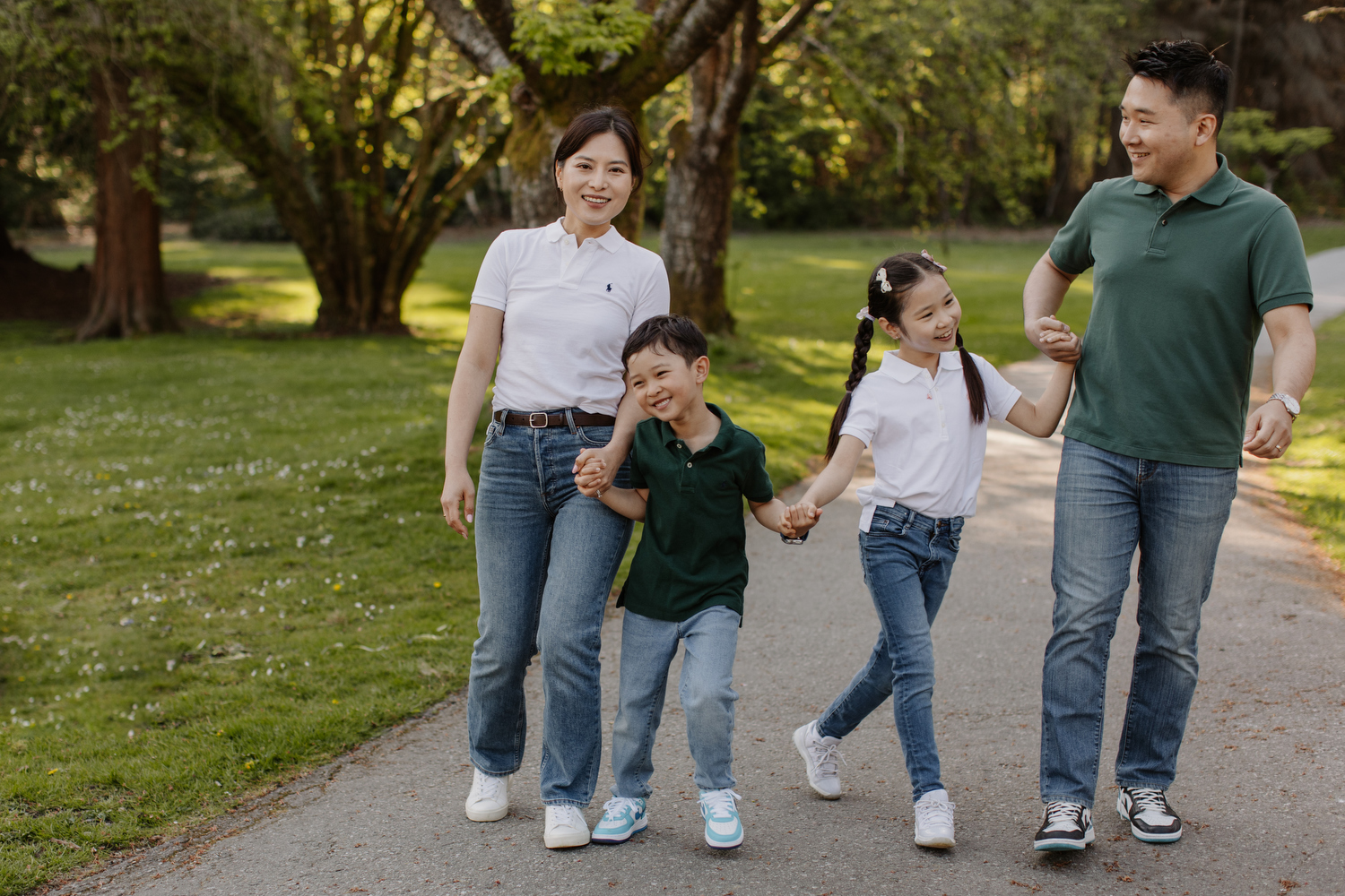 Stanley Park Vancouver Family Photos