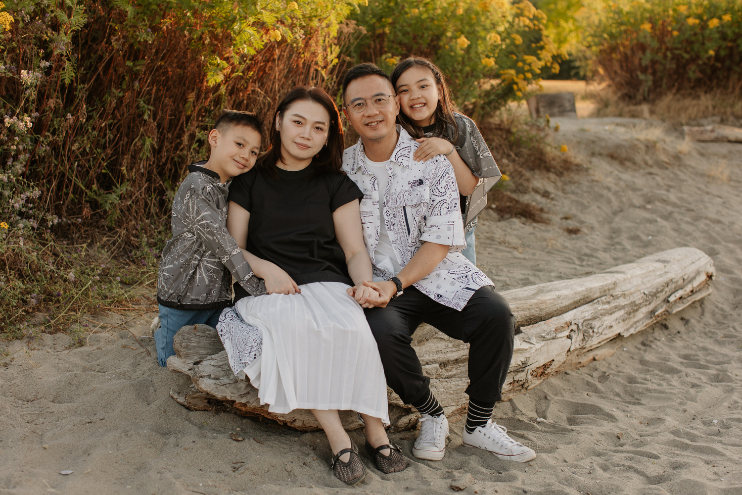 Jericho Beach Family Photos