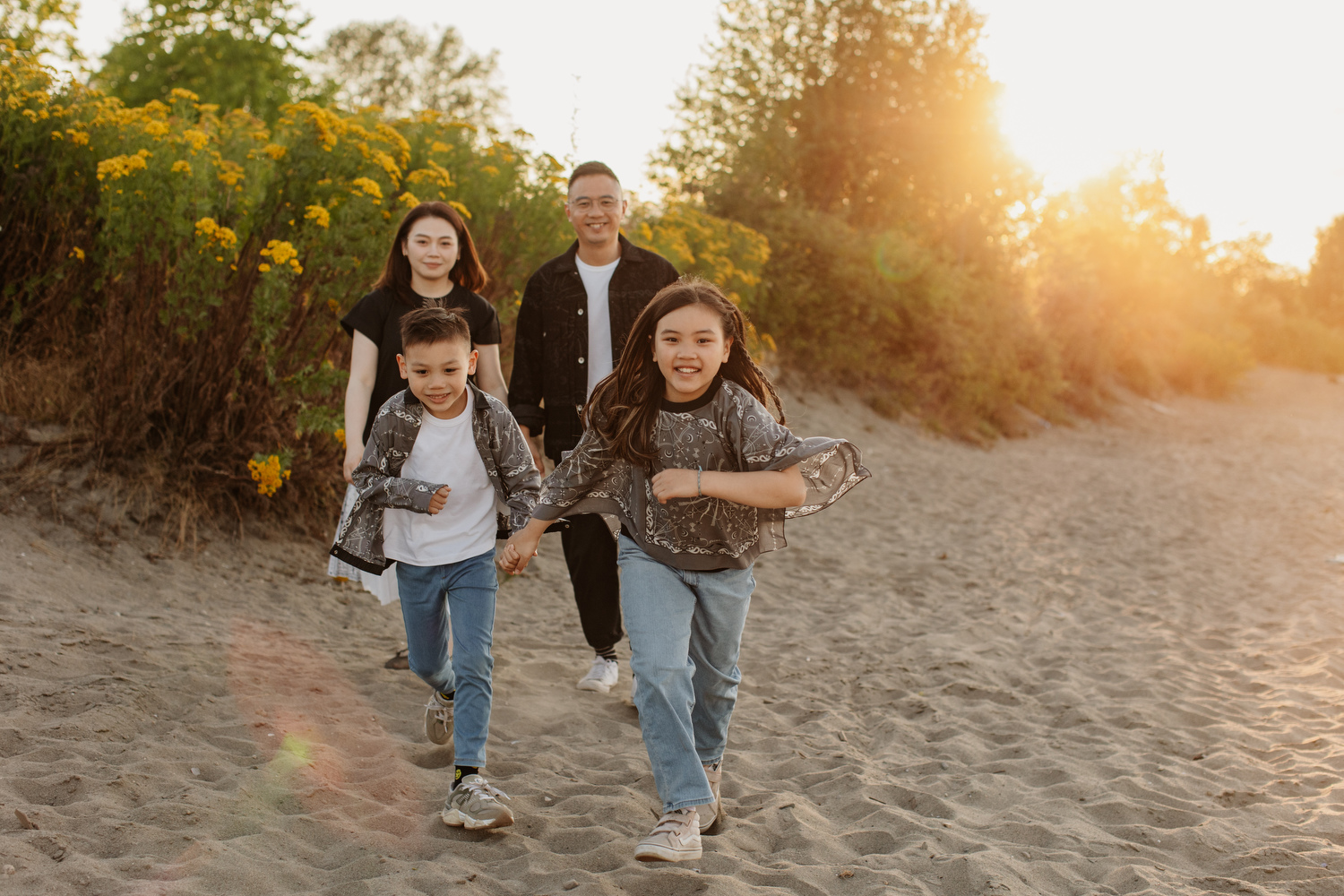 Jericho Beach Family Photos