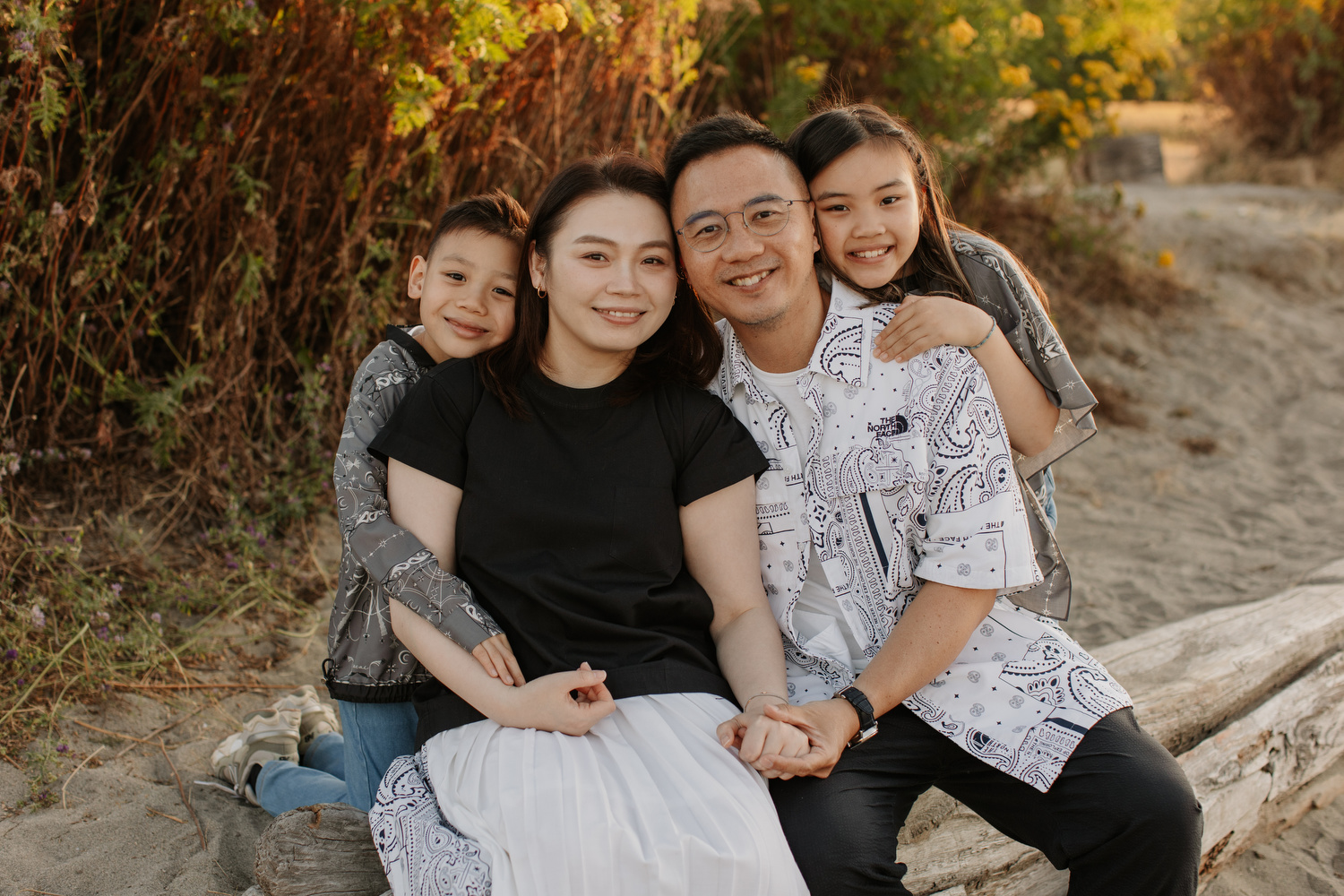 Jericho Beach Family Photos