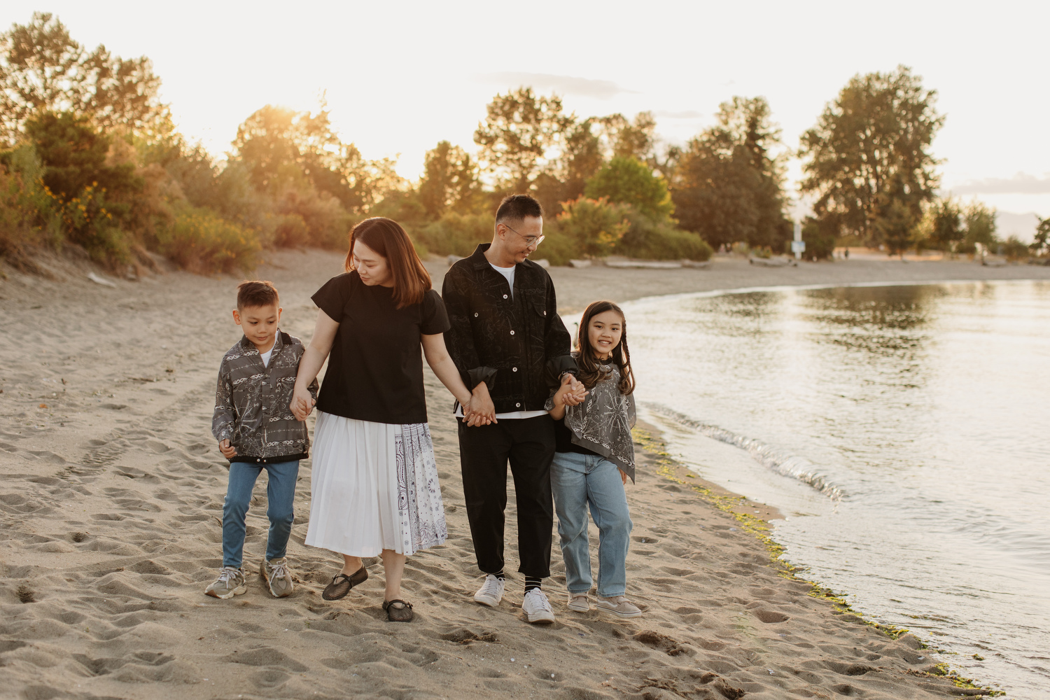 Jericho Beach Family Photos