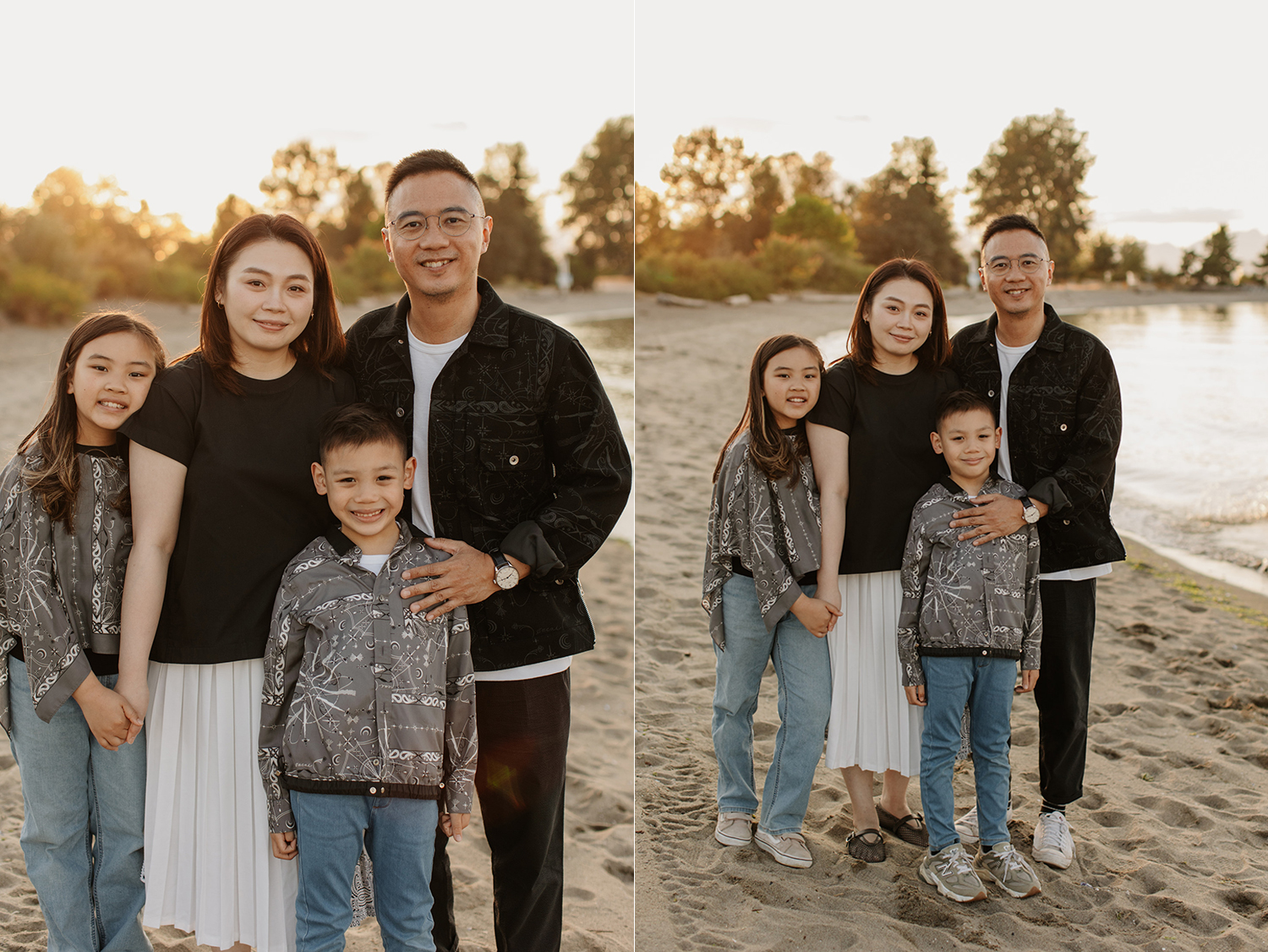Jericho Beach Family Photos