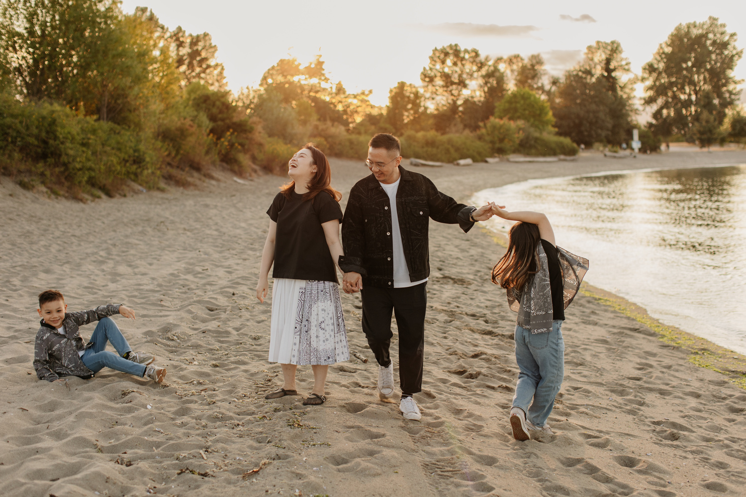 Jericho Beach Family Photos