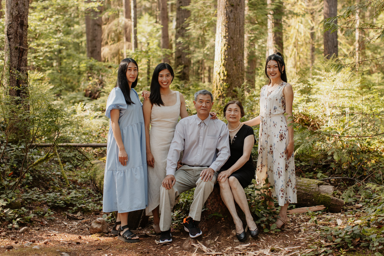 Lynn Canyon Family Photos