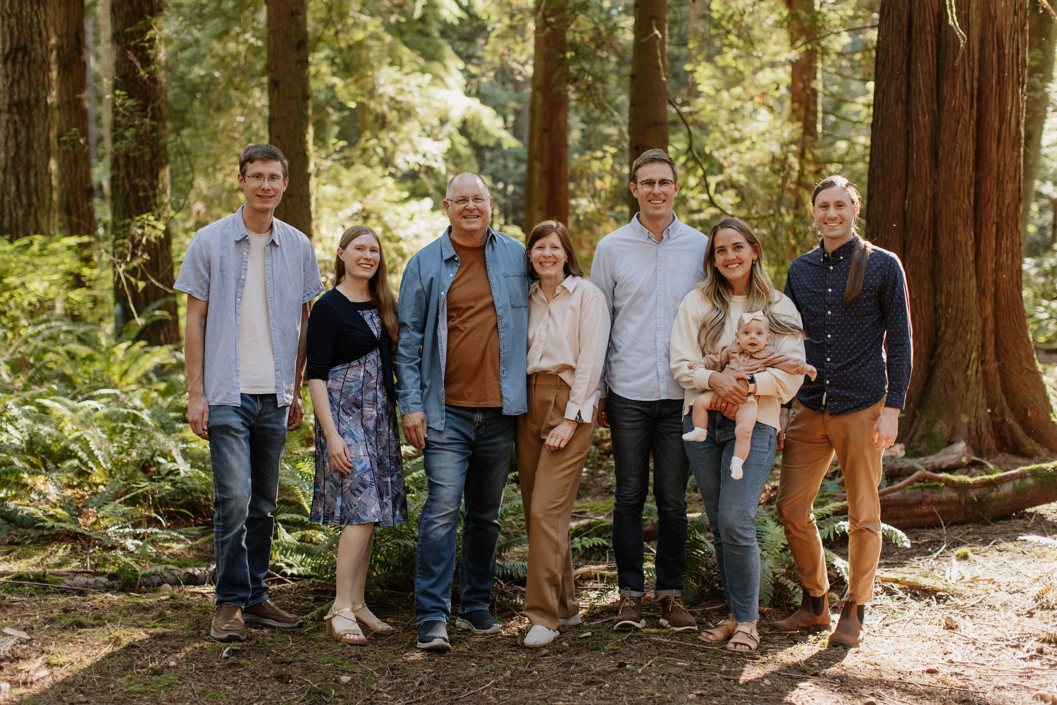 Pacific Spirit Park Family Photos