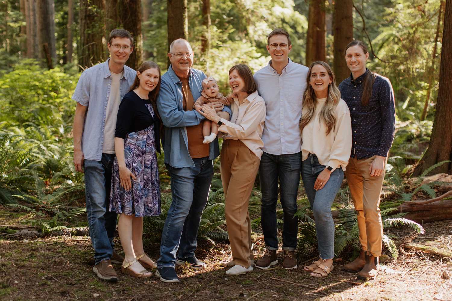 Pacific Spirit Park Family Photos